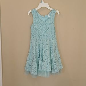 Knitworks floral lace dress